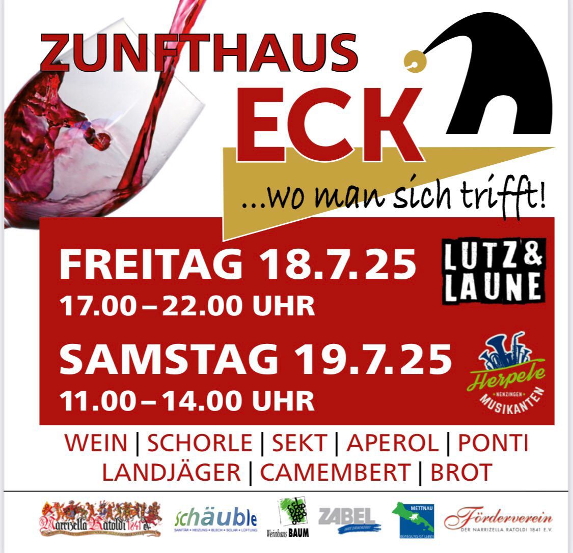 Zunfthaus-Eck 2025